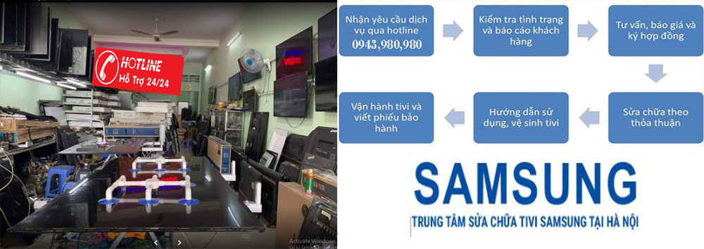 đăng ký sửa chữa trung tâm bảo hành tivi samsung